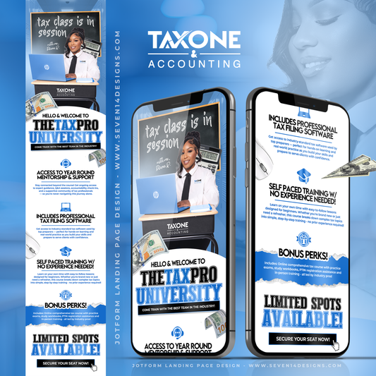 Tax Pro Jotform Design