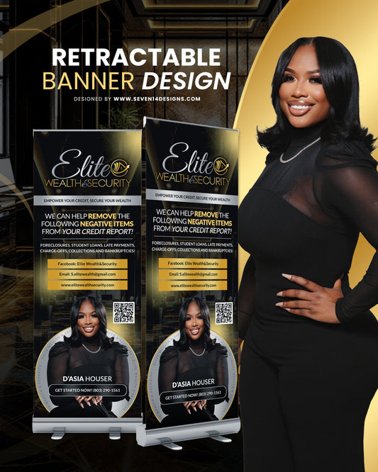 Tax Pro Retractable Banner Design