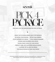 Pick 4 Package (LIMITED)