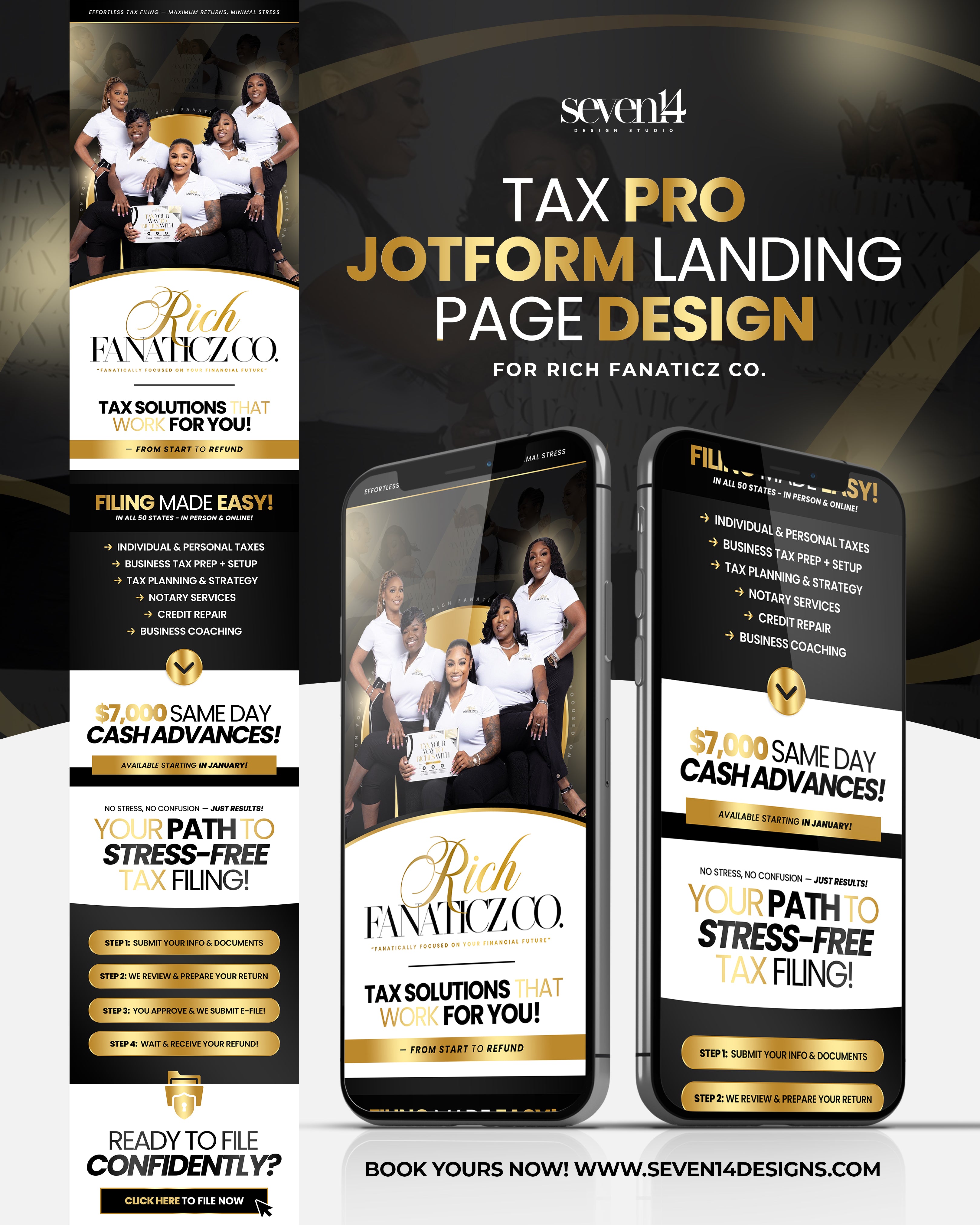 Tax Pro Jotform Design