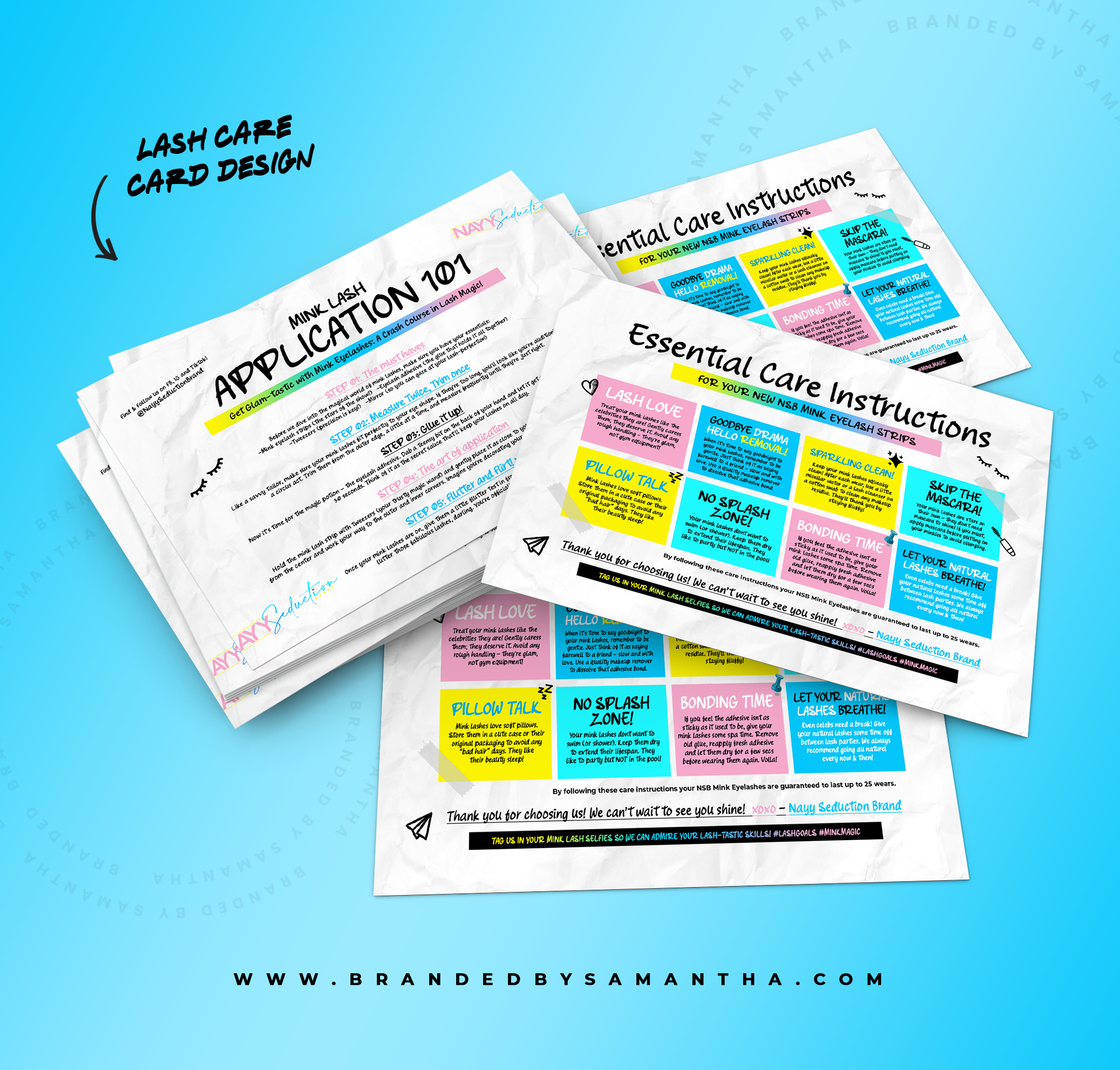 Thank You Card Design