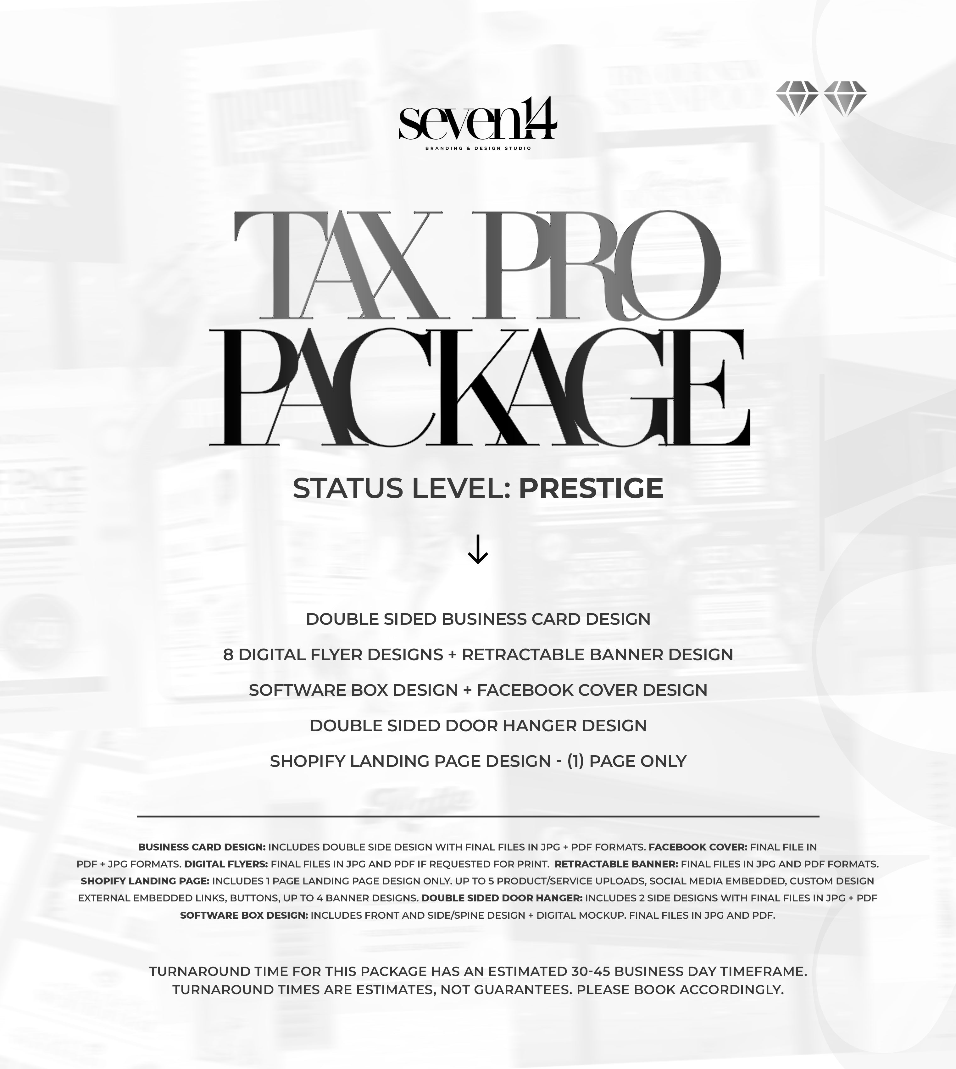 Tax Pro Package: PRESTIGE