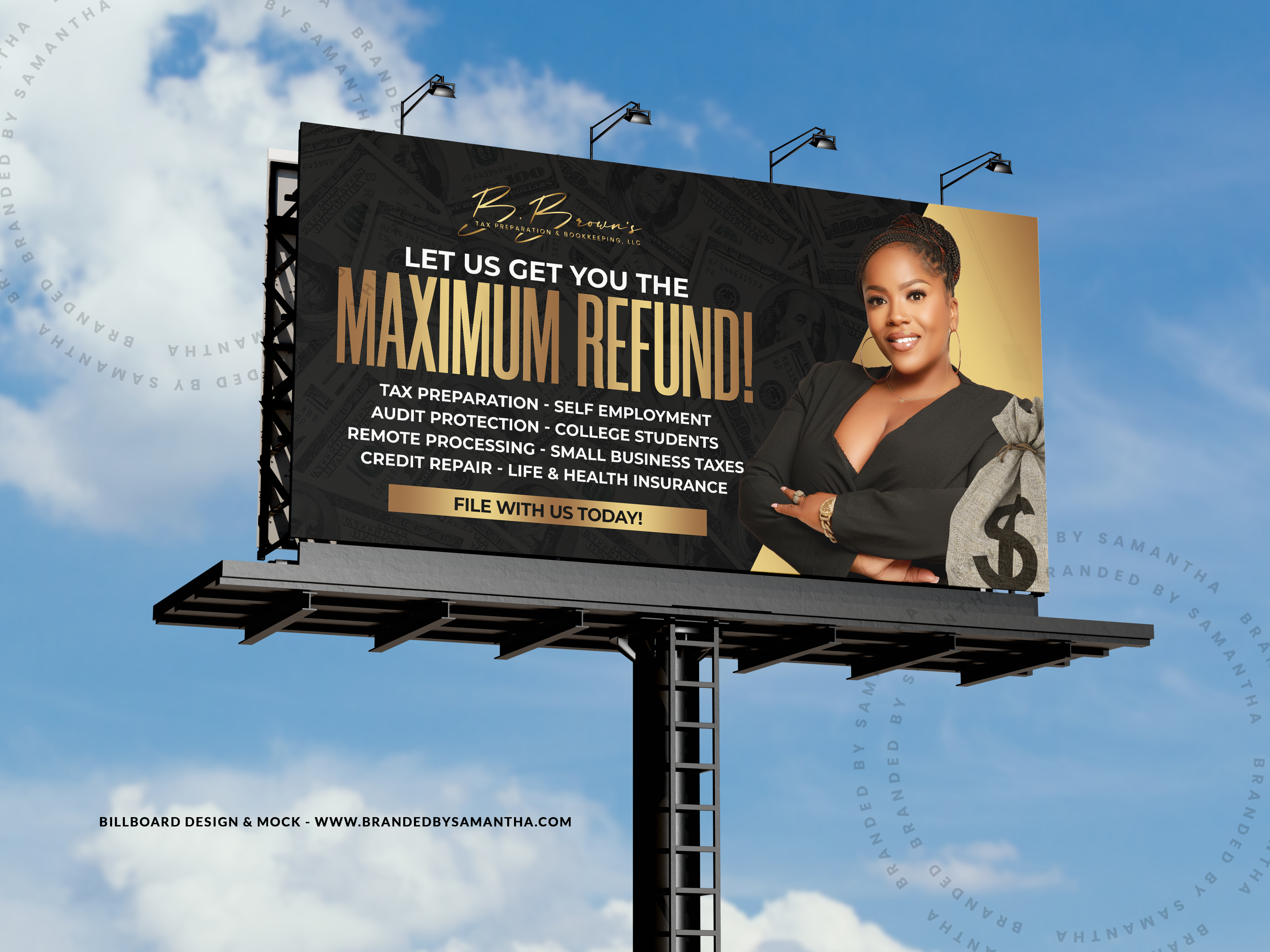 Tax Pro Billboard Design
