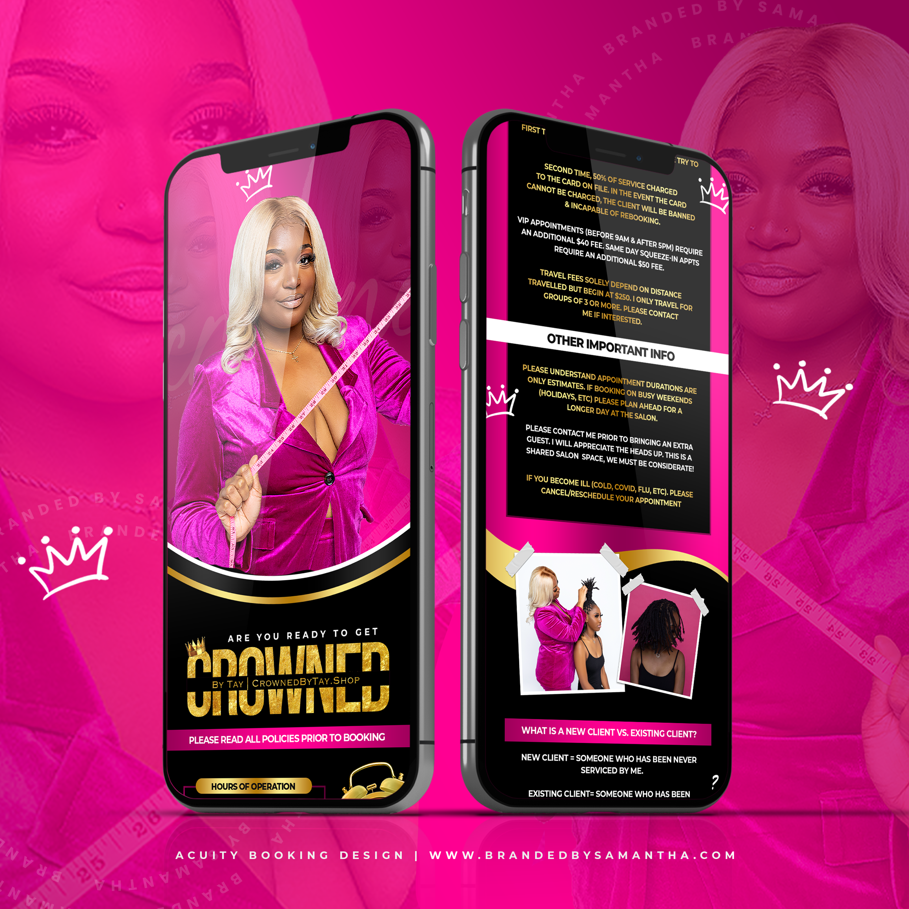 Acuity Booking Design