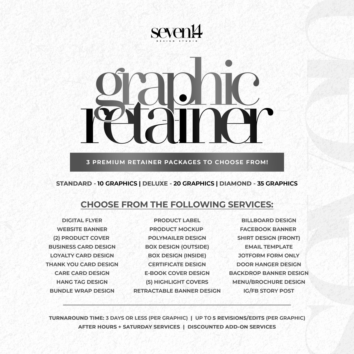 VIP Retainer Package