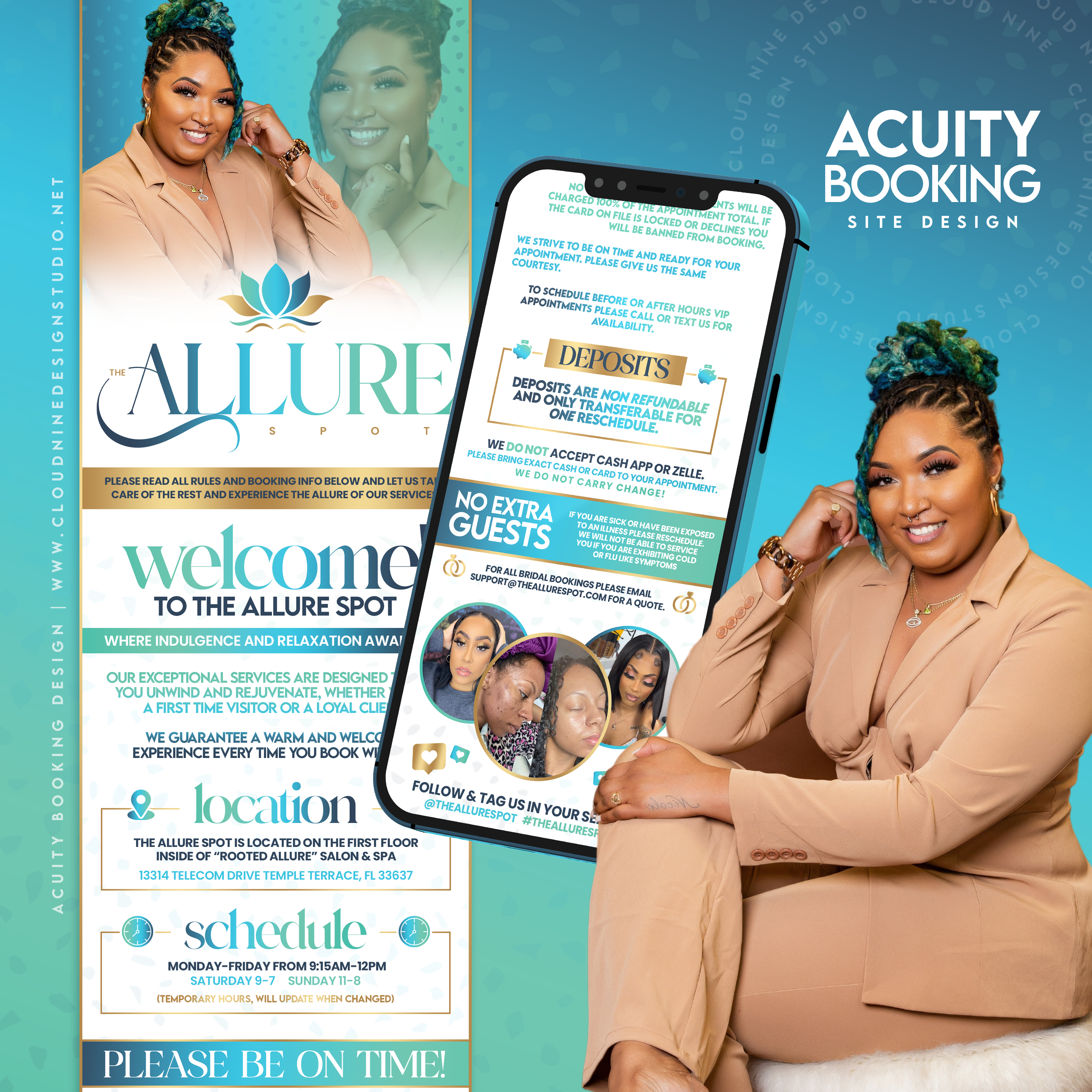 Acuity Booking Design