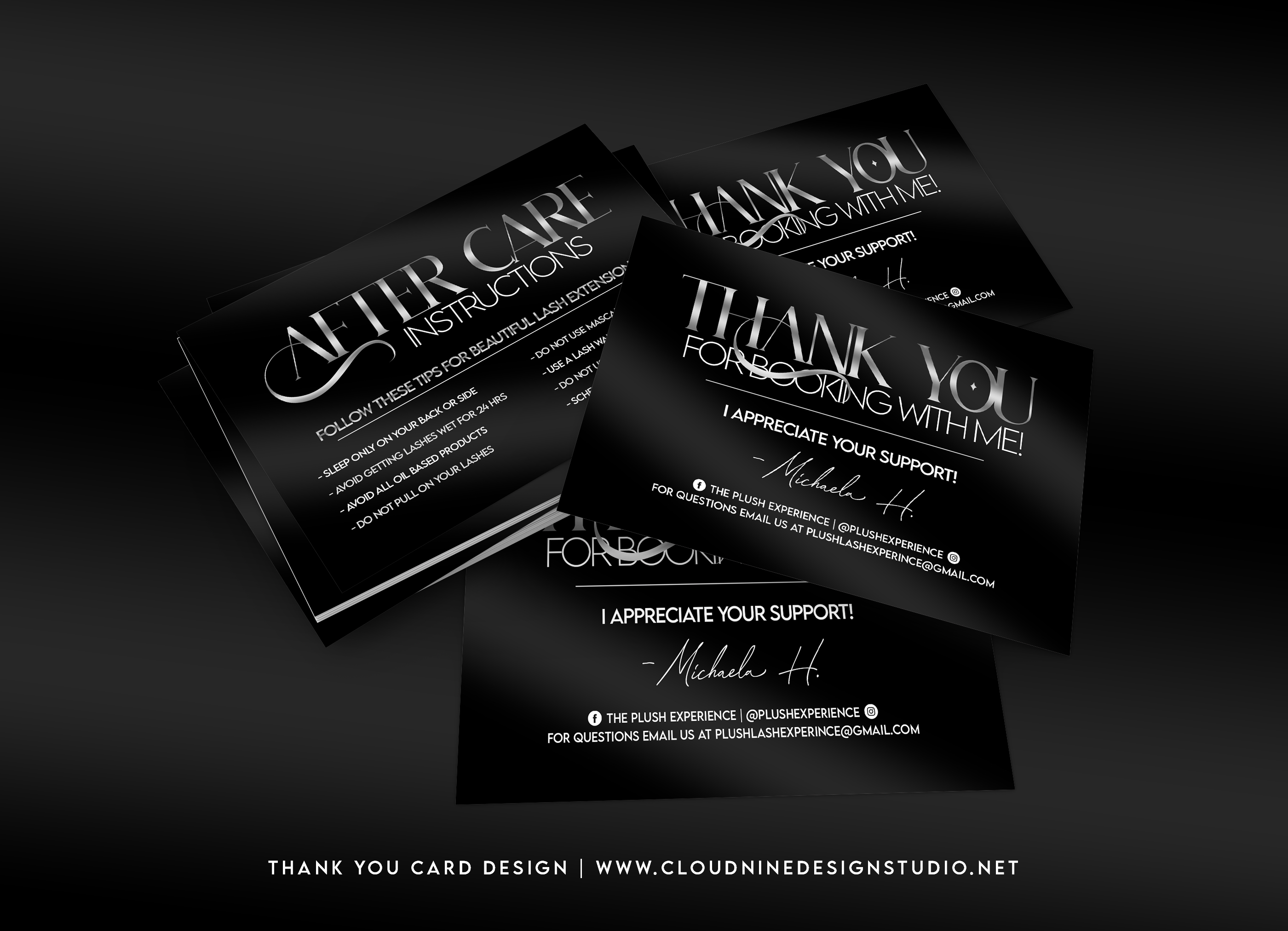 Thank You Card Design