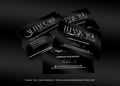 Thank You Card Design